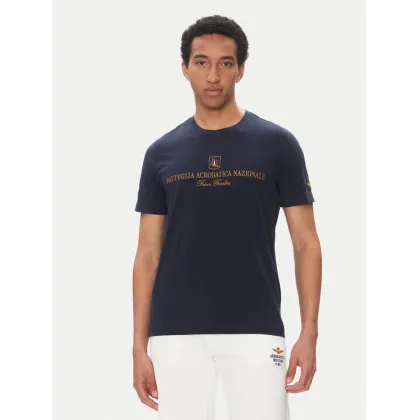 Zdjęcie Aeronautica Militare T-Shirt 251TS2410J592 Granatowy Regular Fit