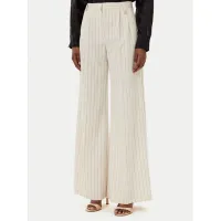 Zdjęcie Fracomina Spodnie palazzo FR25SV3002W761D4 Beżowy Wide Leg