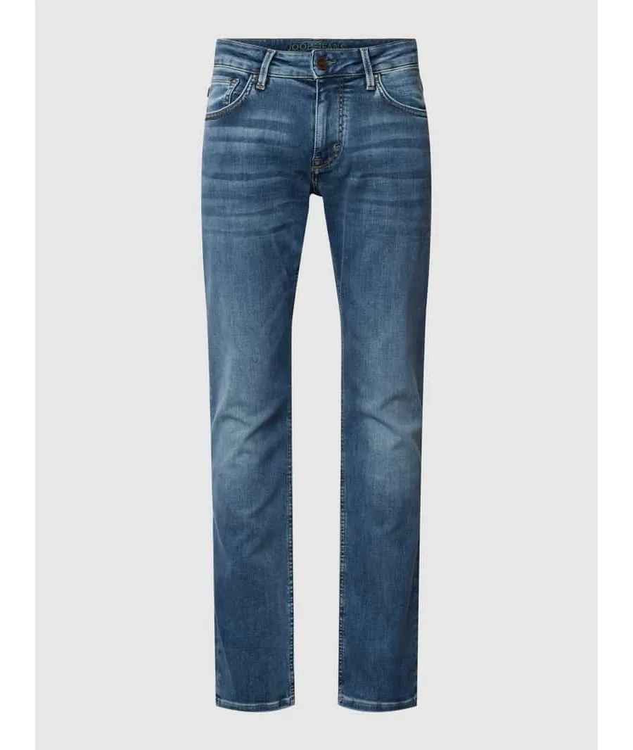 obrazek 1 Jeansy o kroju slim fit z 5 kieszeniami model ‘Stephen’