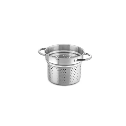 Zdjęcie Wkład do gotowania makaronu do garnka ze stali nierdzewnej