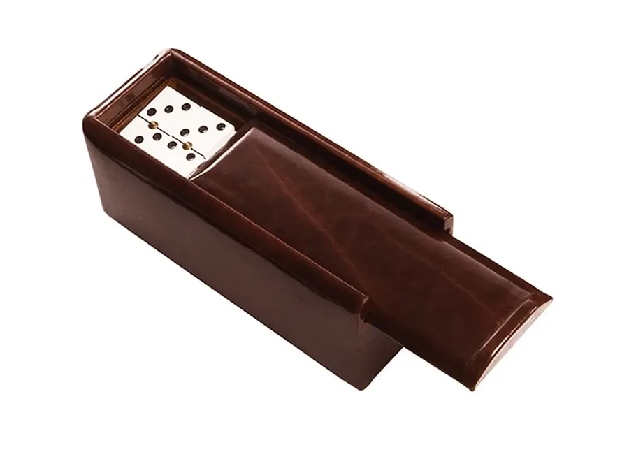 picture 1 Leather domino box - Absolute Breton