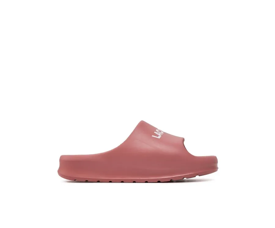 obrazek 1 Lacoste Klapki Serve Slide 2.0 747CFA0020 Różowy