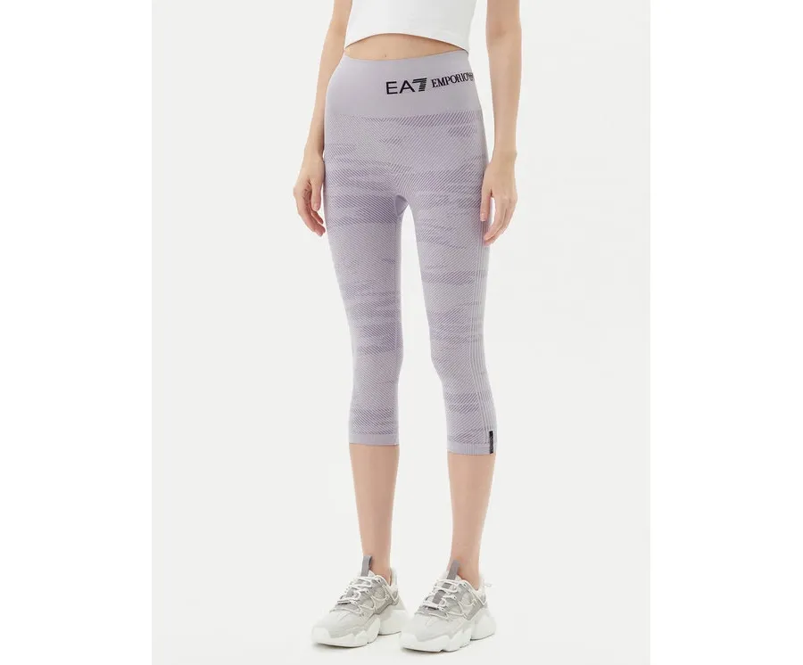 obrazek 1 EA7 Emporio Armani Legginsy 7W000518 AF13714 UA092 Fioletowy Slim Fit