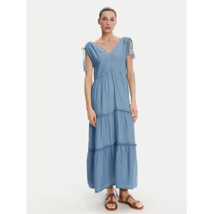 Zdjęcie Pepe Jeans Sukienka codzienna Effie PL953664 Niebieski Loose Fit