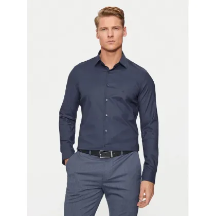 Zdjęcie Calvin Klein Koszula K10K113182 Granatowy Slim Fit