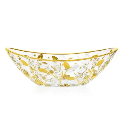 Zdjęcie Ekskluzywna misa ze szkła murano 34x21 cm