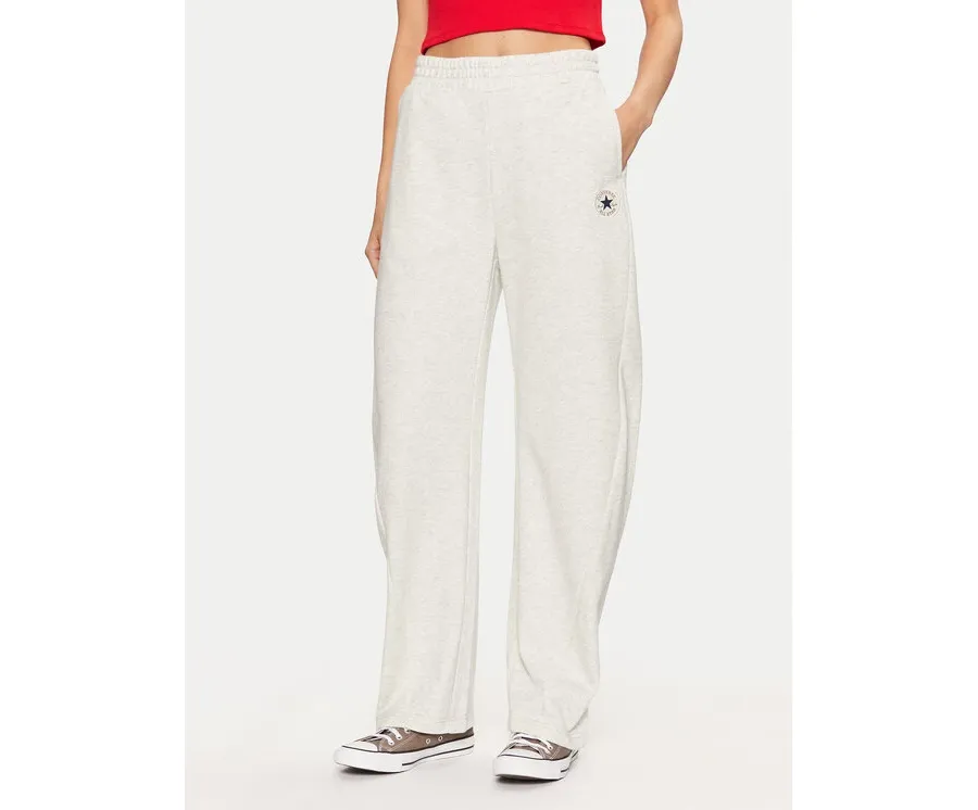 obrazek 1 Converse Spodnie dresowe Retro Banana 10027565-A02 Szary Loose Fit