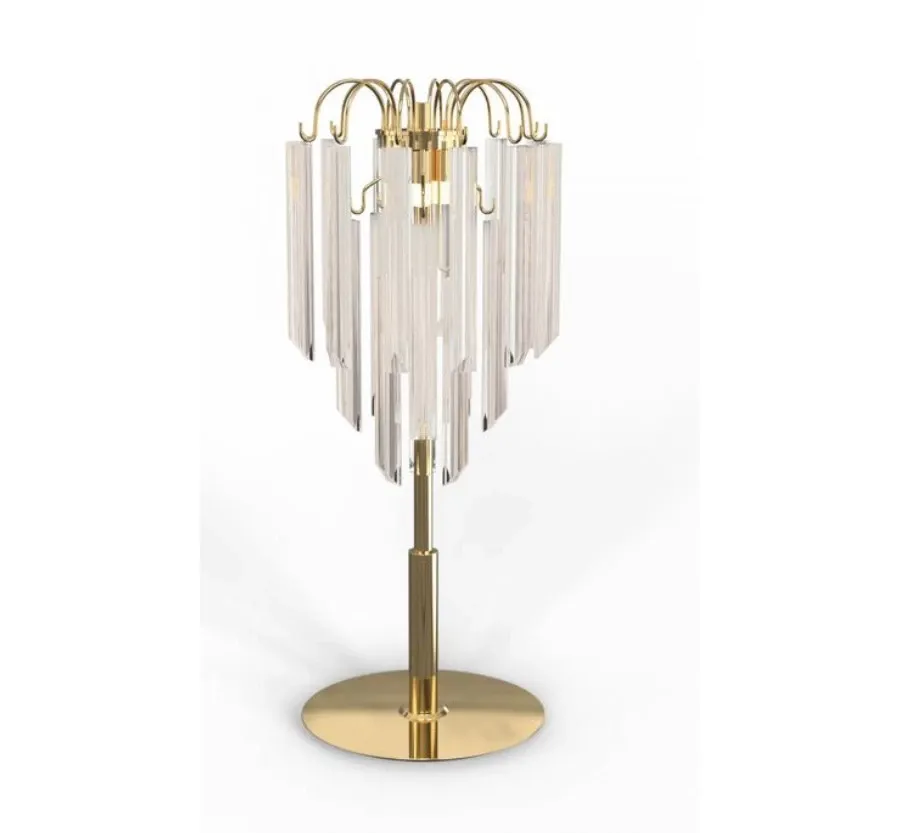 obrazek 1 Charakterystyczna lampa stołowa Lotus