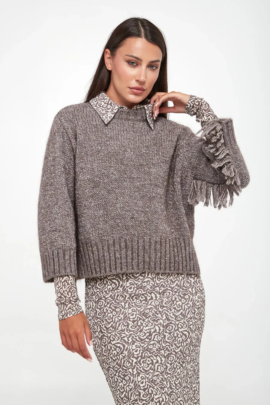 obrazek 1 Sweter damski Nervi MARELLA MONOCHROME Marella