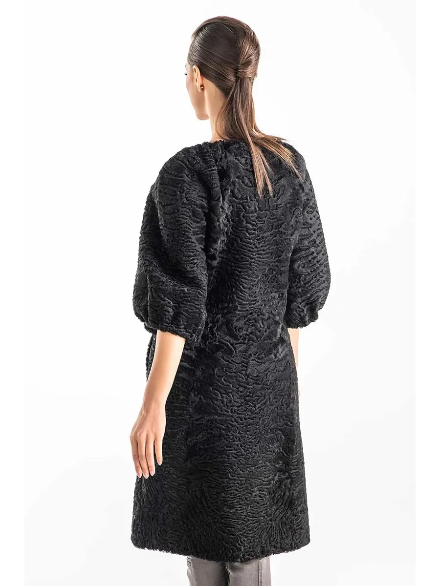 picture 4 Stylish long astrakhan coat - A&A Vesa