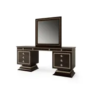 Picture Classic Italian prestigious dressing table with 9 drawers for a luxurious interior - Bianchini