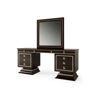 Zdjęcie Klasyczna włoska prestiżowa toaletka z 9 szufladami do luksusowego wnętrza - Bianchini