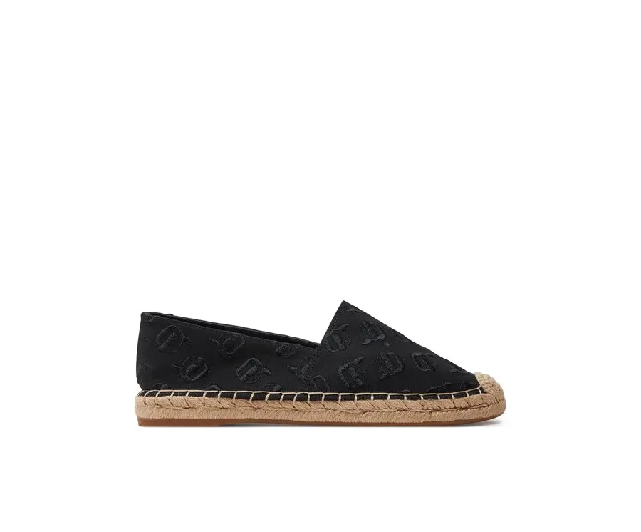 obrazek 1 KARL LAGERFELD Espadryle KL80124A Czarny