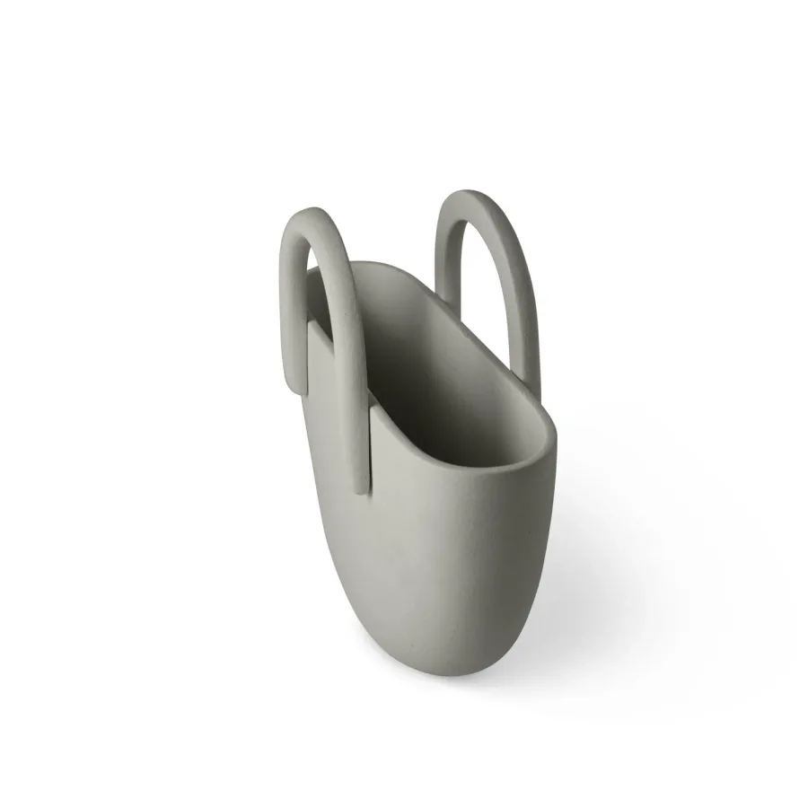 obrazek 6 Włoski wazon ceramiczny Bag do stylowych wnętrz lub ogrodów