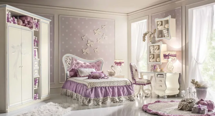 picture 1 Luxurious bedroom for girls