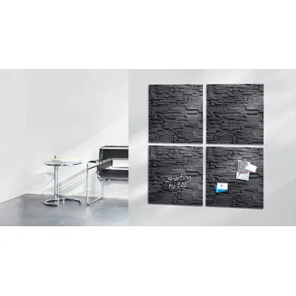 Picture Magnetic Glass Board artverum 48x48 cm