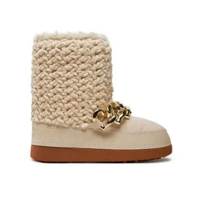 Zdjęcie LOVE MOSCHINO Śniegowce JA24322G0LISI120 Beżowy