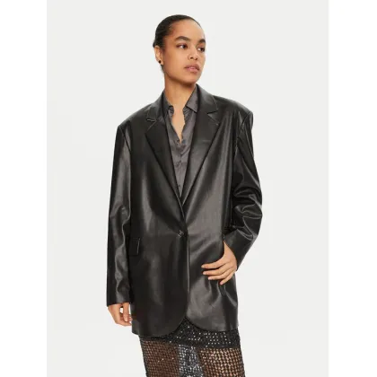 Zdjęcie TWINSET Marynarka 242AQ2042 Czarny Regular Fit