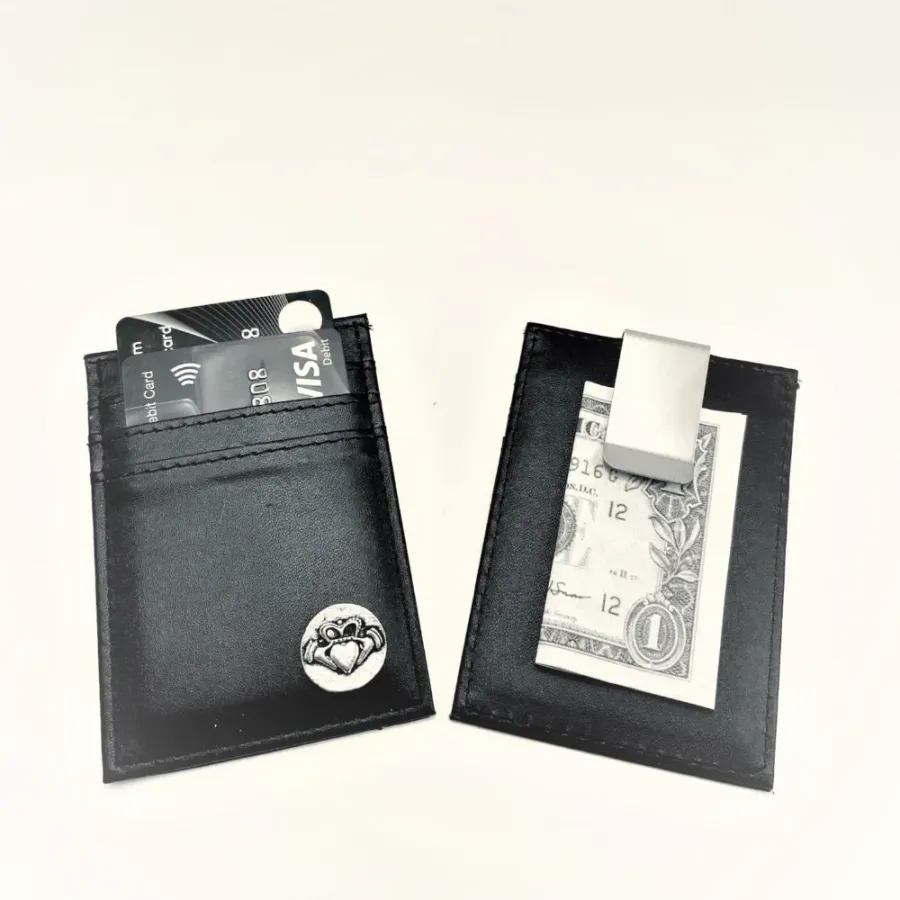 obrazek 1 Klips na karty kredytowe i pieniądze z wyjątkowym irlandzkim emblematem