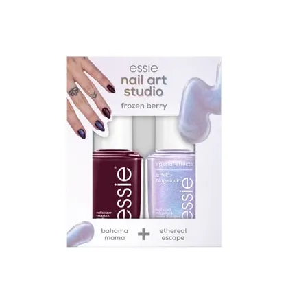 Zdjęcie essie Nail Art Studio Set frozen berry Zestaw lakierów do paznokci 1 szt. Nr. 44, 30 - Bbahama Mama, Ethereal Escape