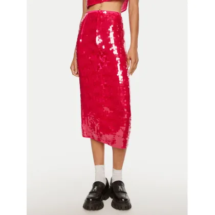 Zdjęcie Patrizia Pepe Spódnica midi 8G0413 A455 M513 Różowy Regular Fit