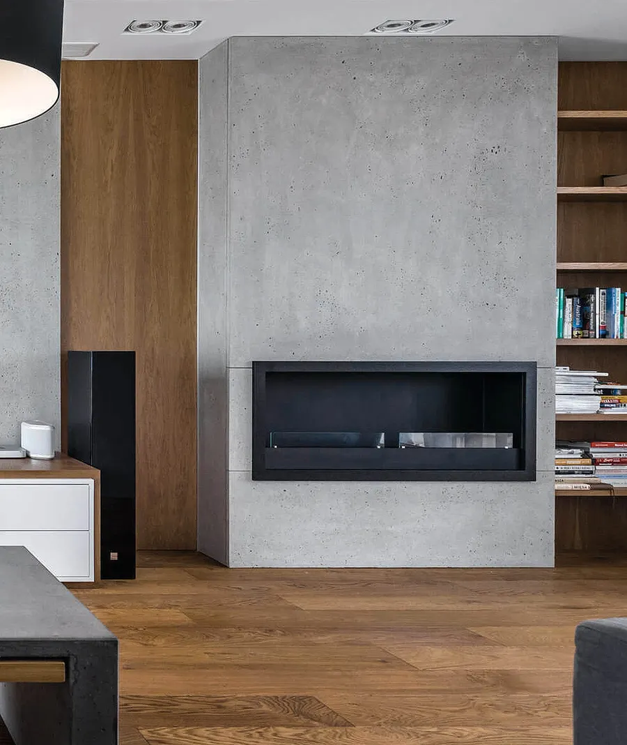 obrazek 1 100x50 cm LS - (jasny popiel) - płyta z betonu architektonicznego GRC
