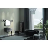 Zdjęcie Fascynujący komplet mebli do łazienki w stylu klasycznym