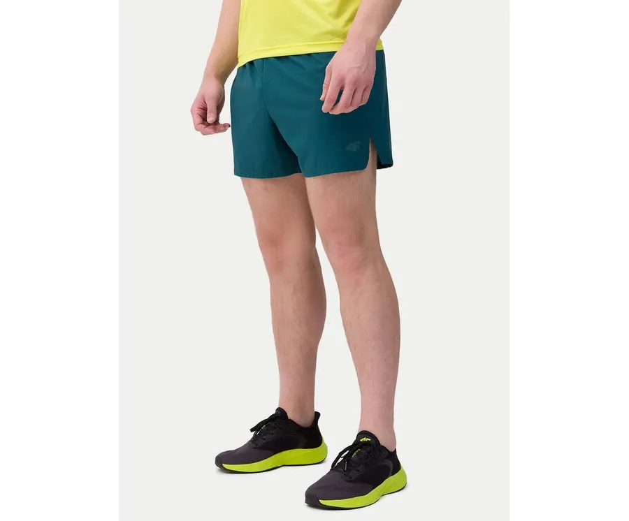 obrazek 1 4F Szorty sportowe 4FWSS24TFSHM490 Zielony Regular Fit