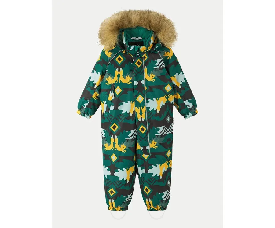 obrazek 1 Reima Kombinezon zimowy Lappi 5100129C Zielony Regular Fit