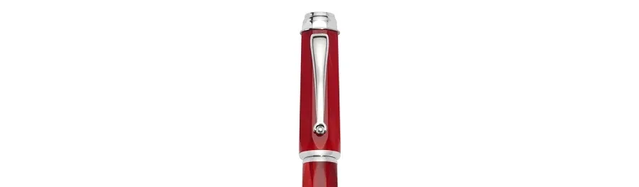 obrazek 6 Prestiżowa Czerwień Pióro Kulkowe Celluloid Montegrappa