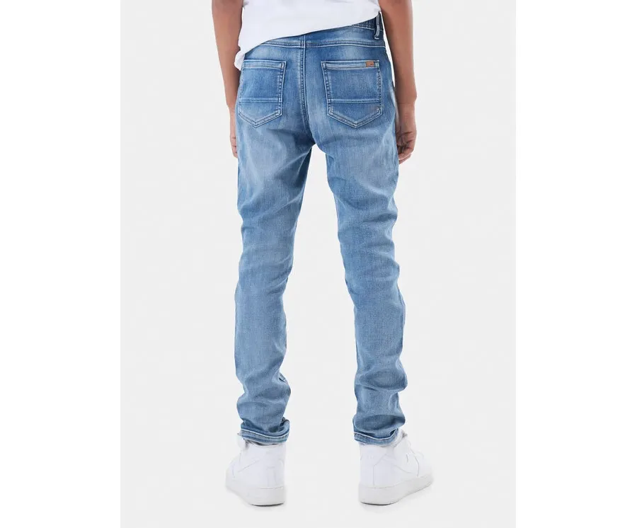 obrazek 1 NAME IT Jeansy Ryan 13197238 Niebieski Slim Fit