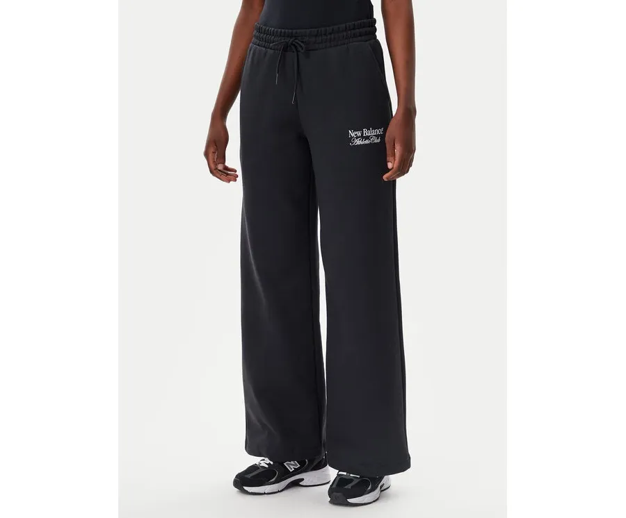 obrazek 1 New Balance Spodnie dresowe WP51954 Czarny Wide Leg