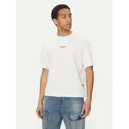 Zdjęcie G-Star Raw T-Shirt Center D24780-C336 Biały Regular Fit