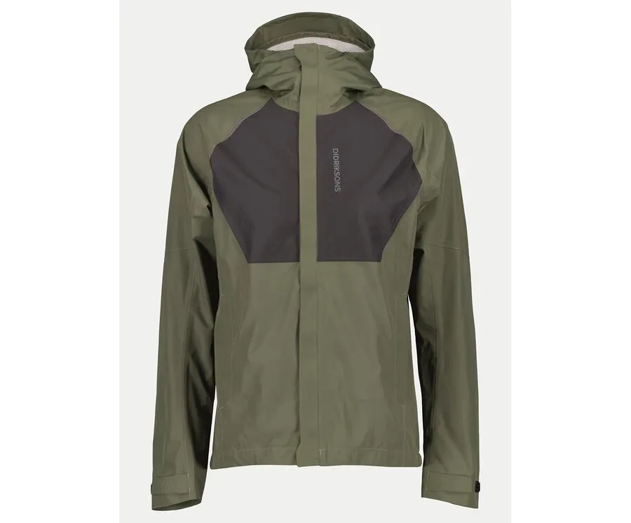 obrazek 1 Didriksons Kurtka przejściowa Davi 505185 Zielony Regular Fit