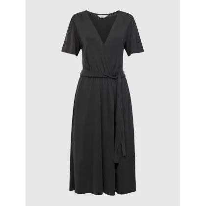 Zdjęcie Sukienka o długości do kolan z wiązanym paskiem