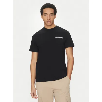 Zdjęcie Napapijri T-Shirt S-Dati NP0A4IE2 Czarny Regular Fit