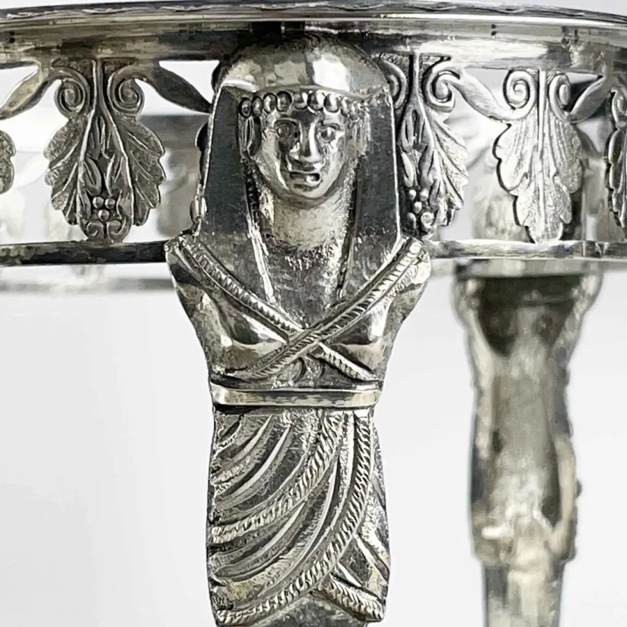 obrazek 5 Starożytny mediolański zestaw na oliwę, 1800 rok