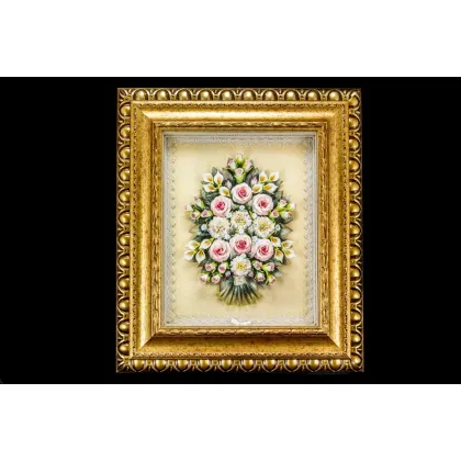 Zdjęcie Porcelanowy obraz do eleganckiego salonu