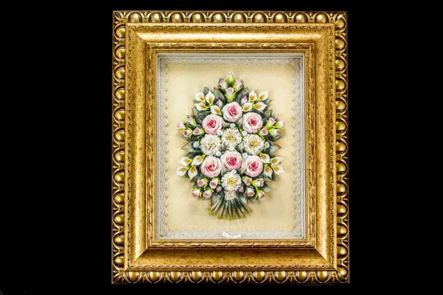 obrazek 1 Porcelanowy obraz do eleganckiego salonu