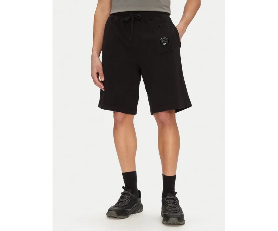 obrazek 1 C.P. Company Szorty sportowe 18CMSB268A110337O Czarny Relaxed Fit