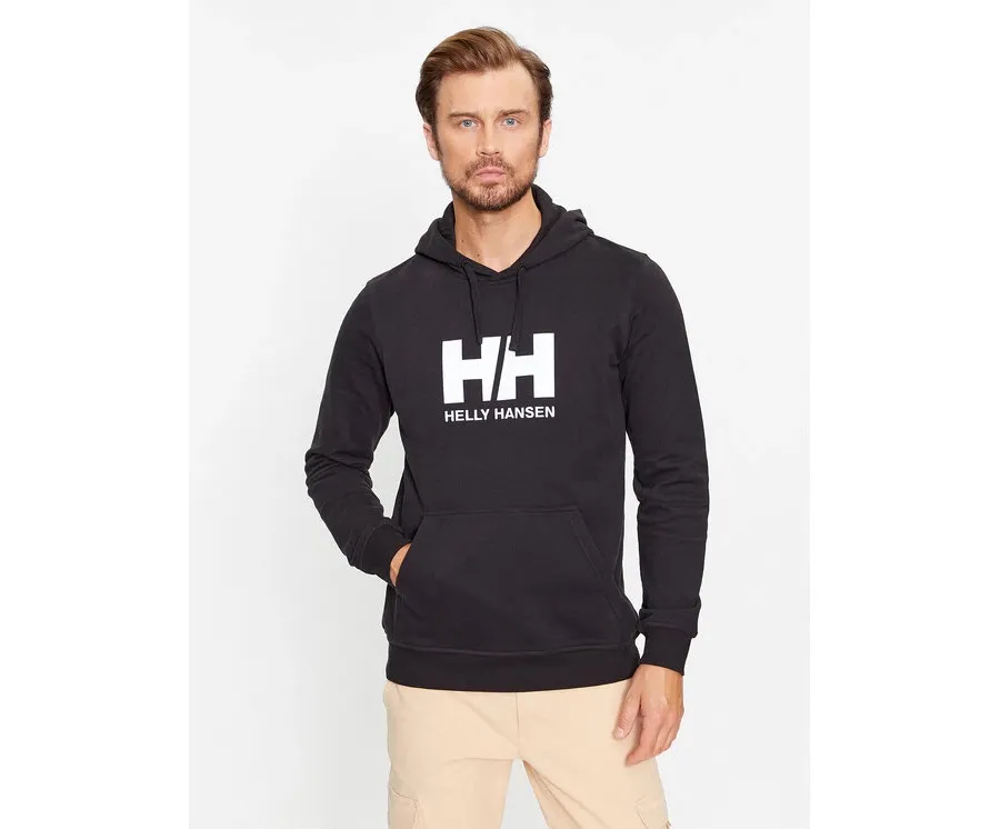 obrazek 1 Helly Hansen Bluza Logo 33977 Czarny Regular Fit