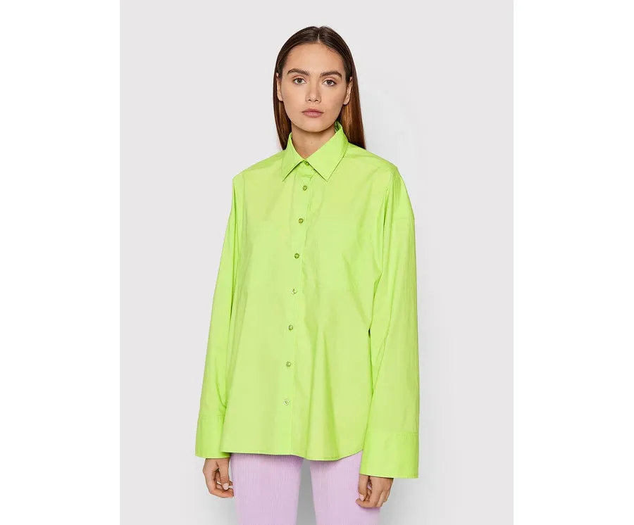 obrazek 1 Remain Koszula Nalia RM828 Zielony Oversize
