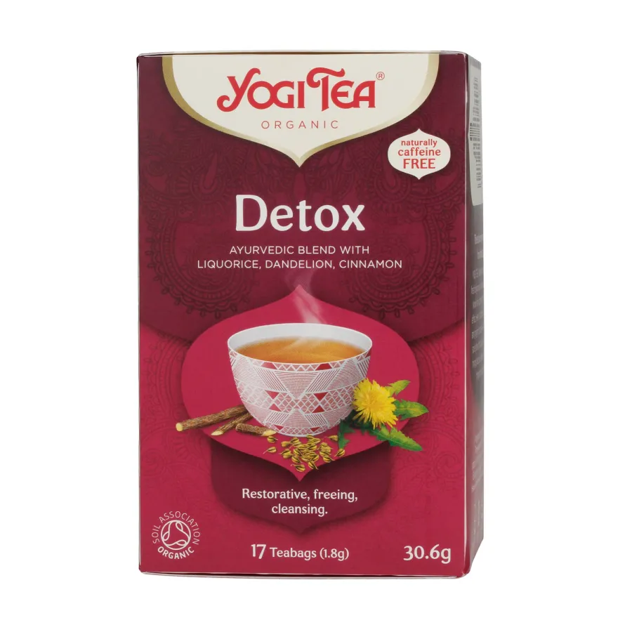 obrazek 1 Yogi Tea - Detox Bio - Herbata 17 Torebek YOGI TEA