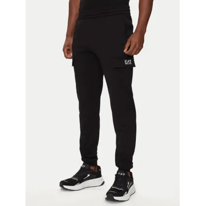 Zdjęcie EA7 Emporio Armani Spodnie dresowe 8NPP67 PJVRZ 1200 Czarny Regular Fit