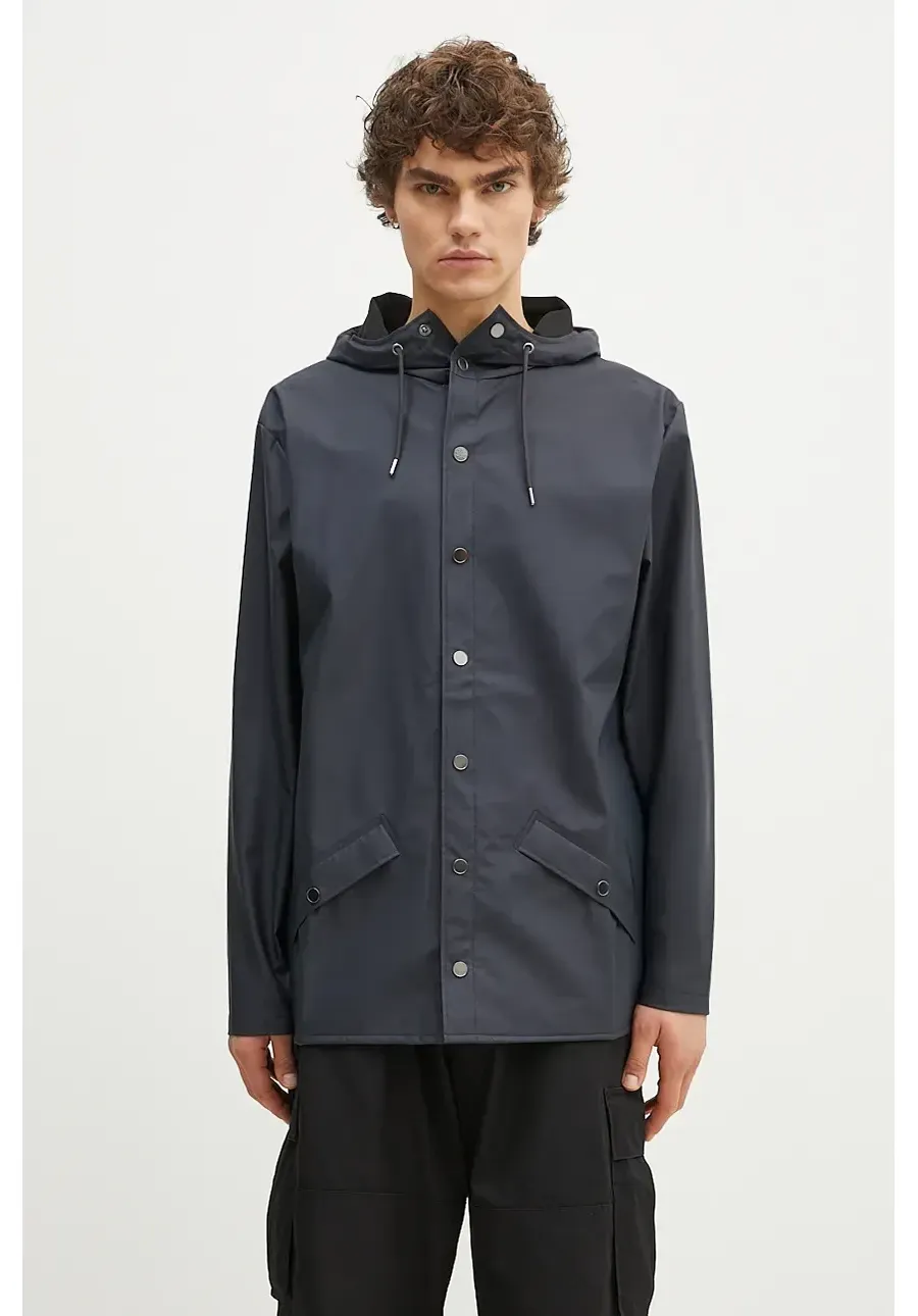 obrazek 1 Rains kurtka 12010 Jacket kolor granatowy przejściowa 12010.47-Navy
