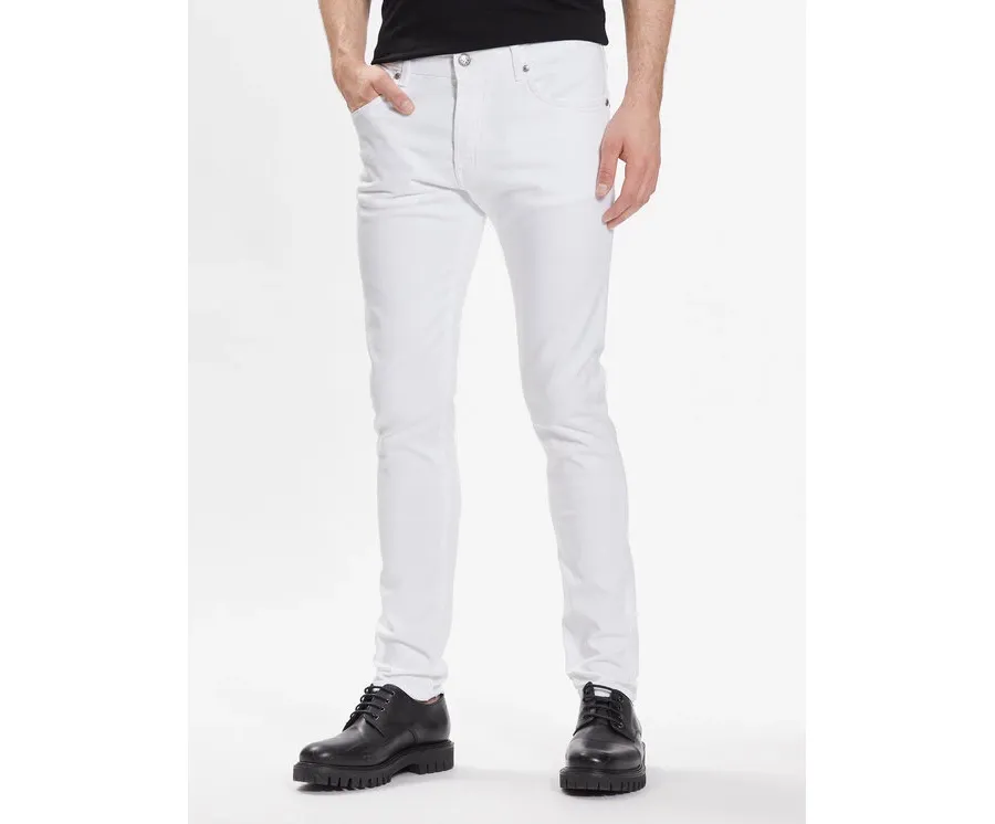 obrazek 1 John Richmond Jeansy RMP23078JE Biały Straight Fit
