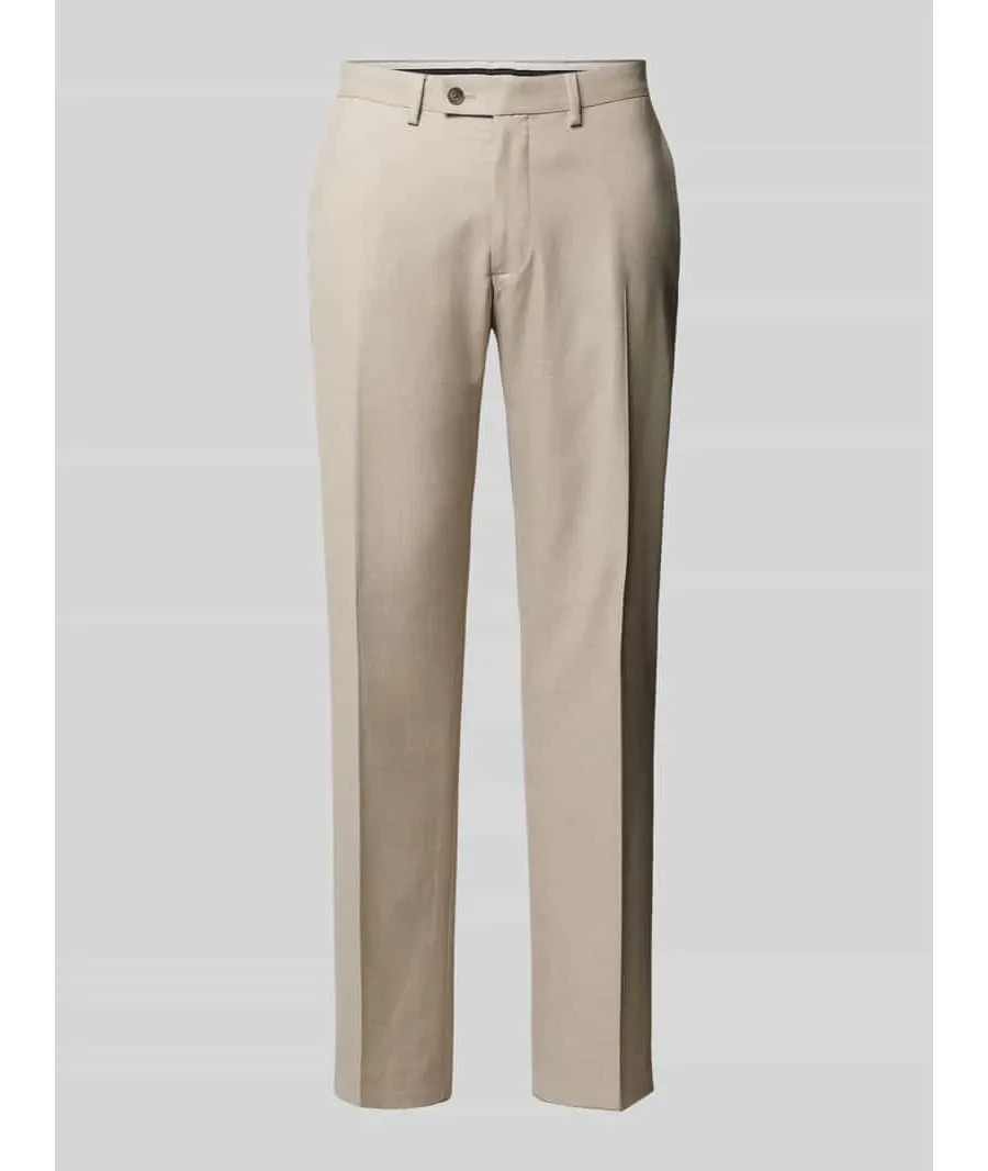 obrazek 1 Spodnie do garnituru o kroju regular fit z kieszeniami z tyłu