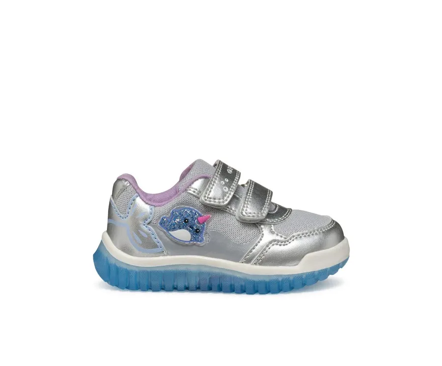 obrazek 1 Geox Sneakersy B Lightyloo B5561A 0AJAS C1294 Srebrny