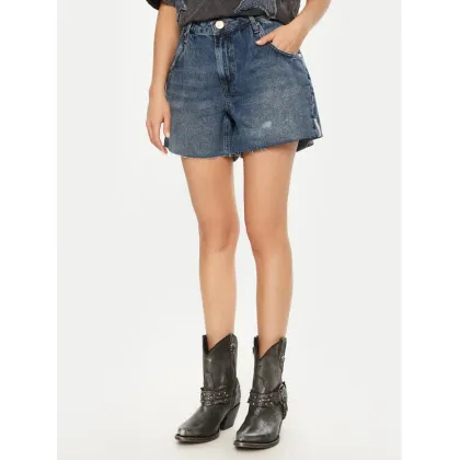 Zdjęcie One Teaspoon Szorty jeansowe Shakers 26842 Granatowy Regular Fit