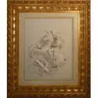 Zdjęcie Obraz Napoleona z porcelany